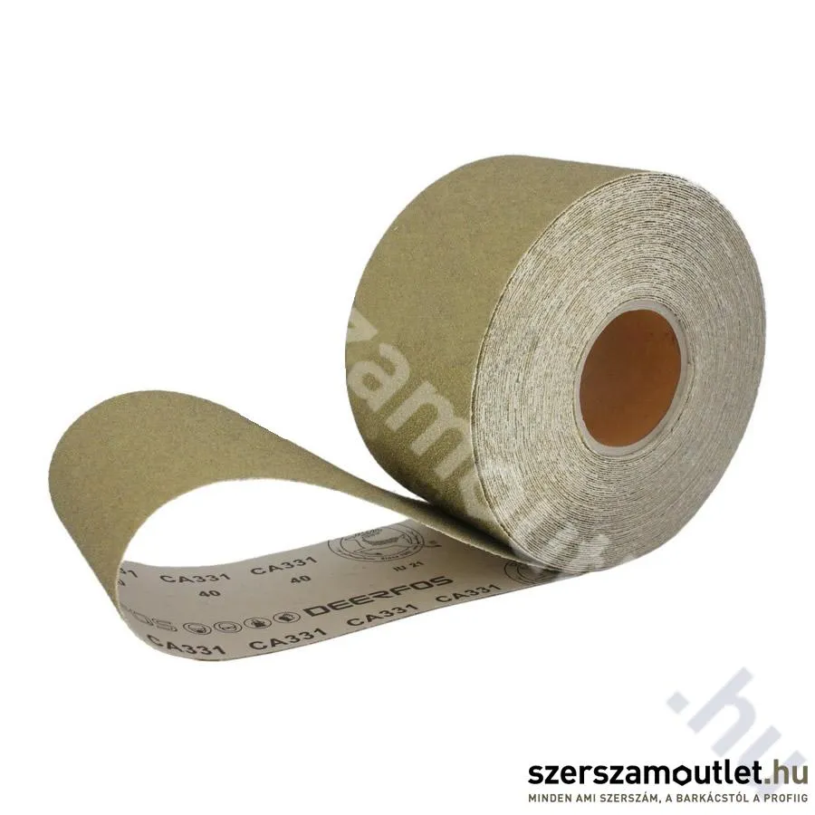 DEERFOS csiszolópapír tekercs CA331 115mmx25m P40A