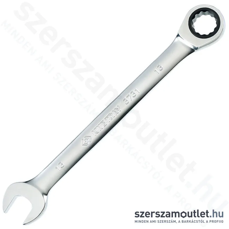 KINGTONY Racsnis csillag-villáskulcs irányváltós 13mm (373A13M)