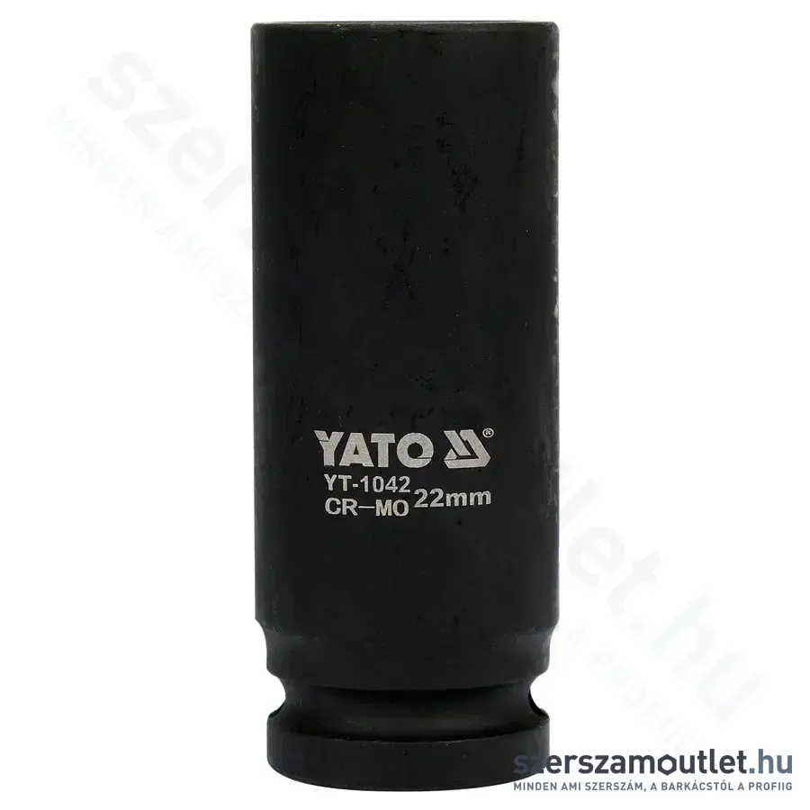 YATO Gépi hosszú dugókulcs 1/2" 22x78mm