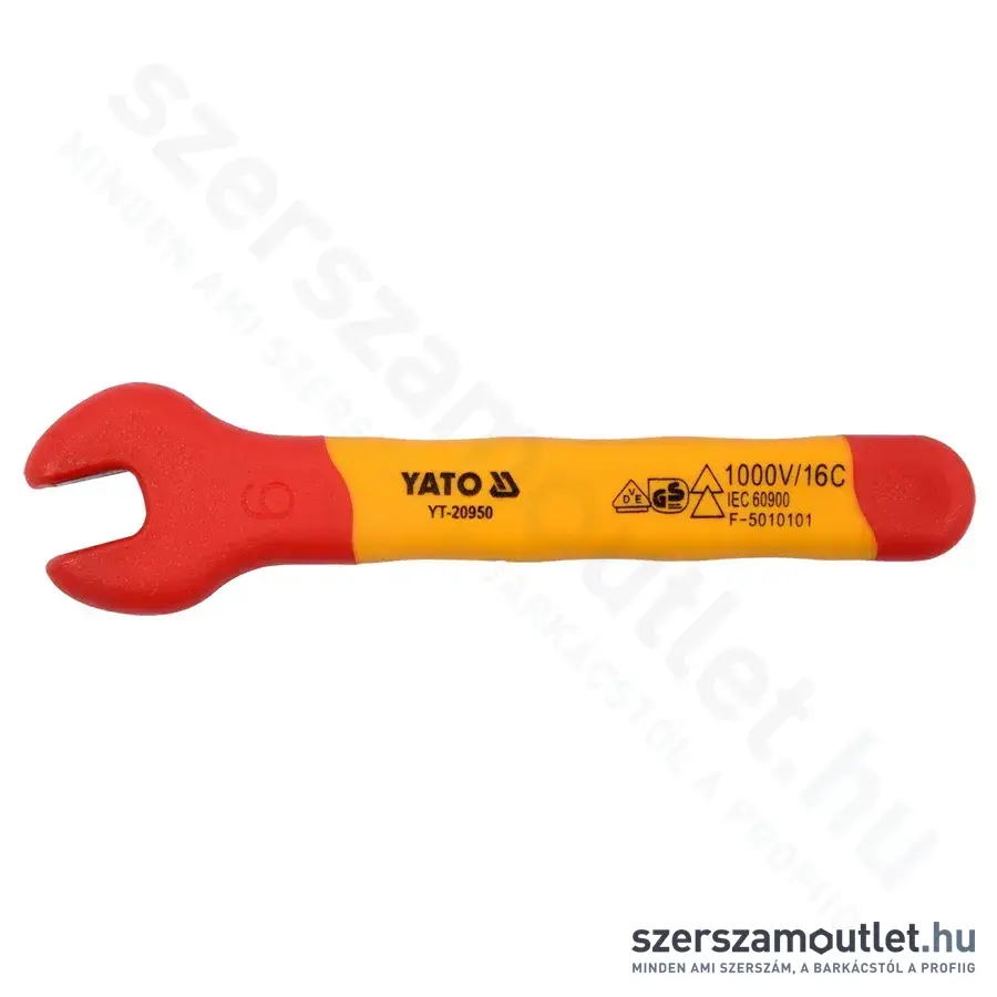 YATO Szigetelt villáskulcs 6x90mm 1000V