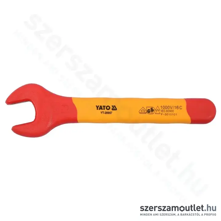 YATO Szigetelt villáskulcs 13x135mm 1000V