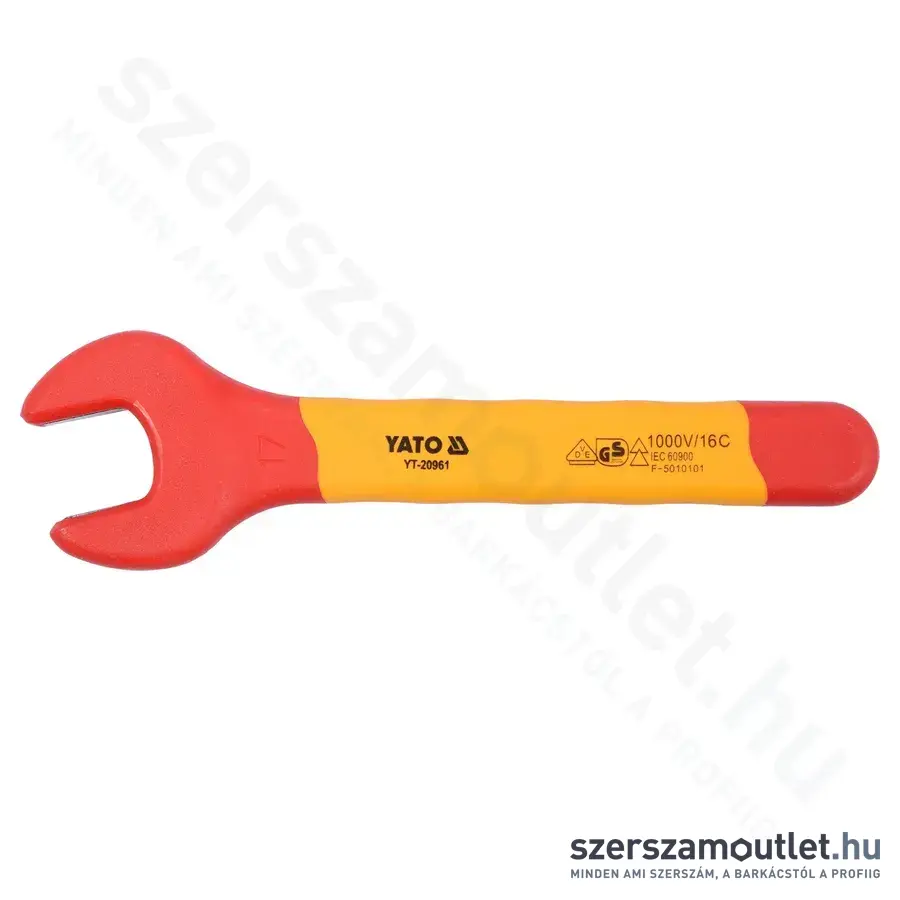 YATO Szigetelt villáskulcs 17x160mm 1000V