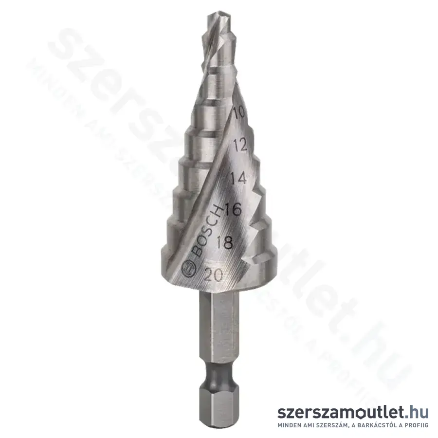 BOSCH HSS lépcsős fúró 4-20mm, 9 lépcsős (2608597524)