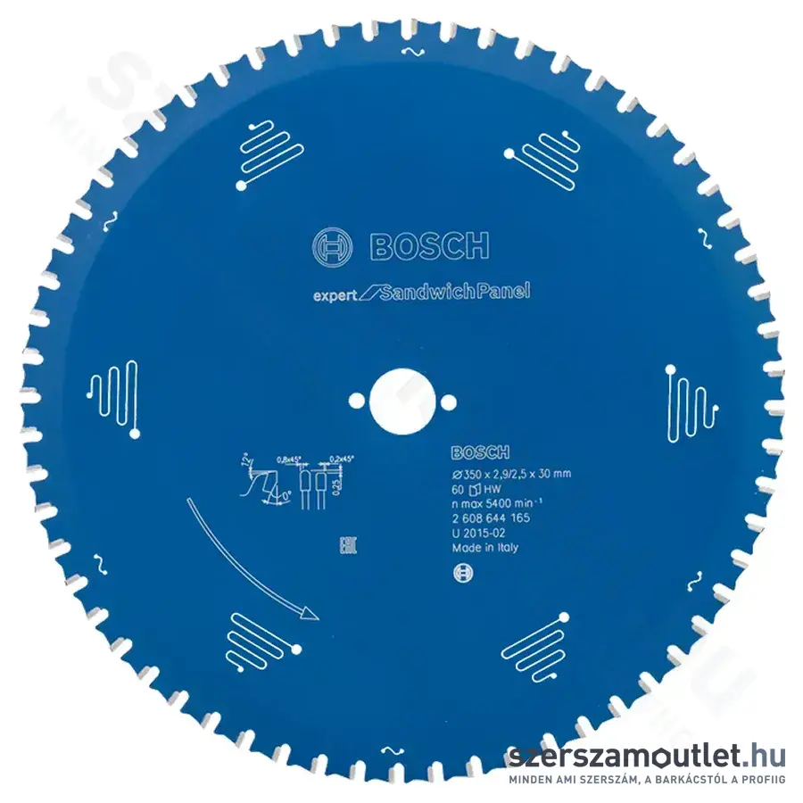 BOSCH Expert for SandwichPanel körfűrészlap 350x30x2,9 (2608644165)