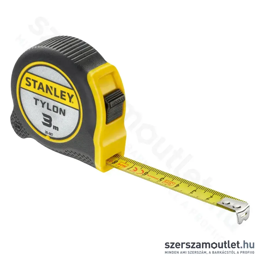 STANLEY Tylon mérőszalag 3m×13mm