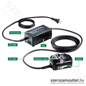 HIKOKI ET36A MULTI VOLT Hálózati adapter