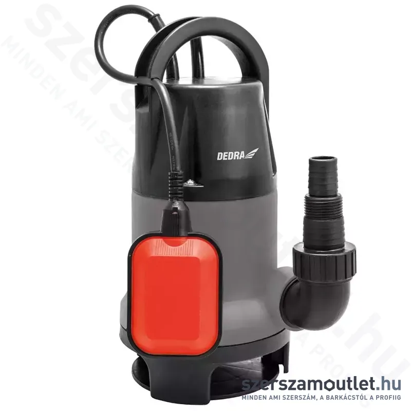 DEDRA Szennyvíz-búvárszivattyú (900W/14500l/h)