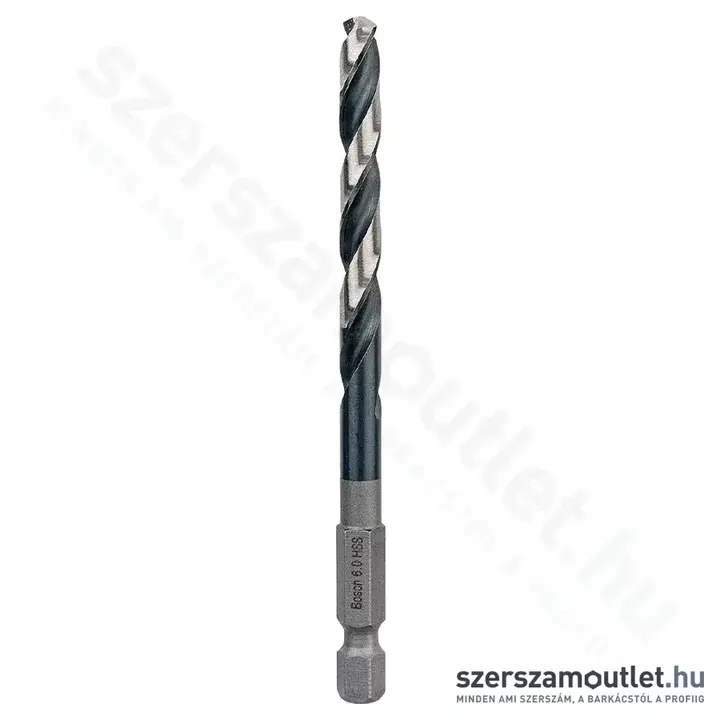 BOSCH HSS Impact Control fémfúró 6,0x57x98mm (1db)