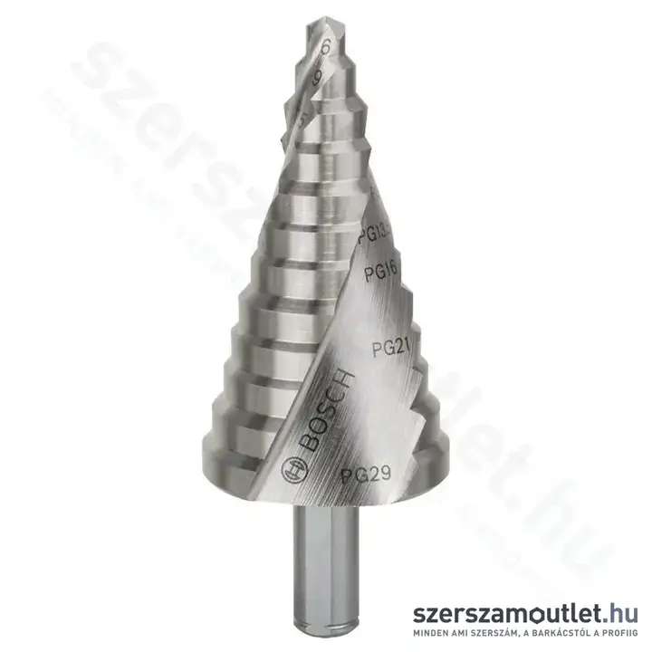 BOSCH HSS lépcsős fúró 6-37mm, 12 lépcsős