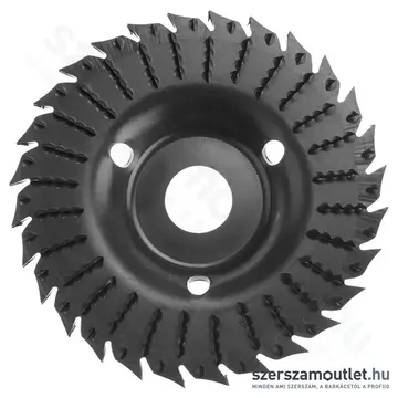 EXTOL Faforgácsoló korong sarokcsiszolóhoz 125x22,2mm