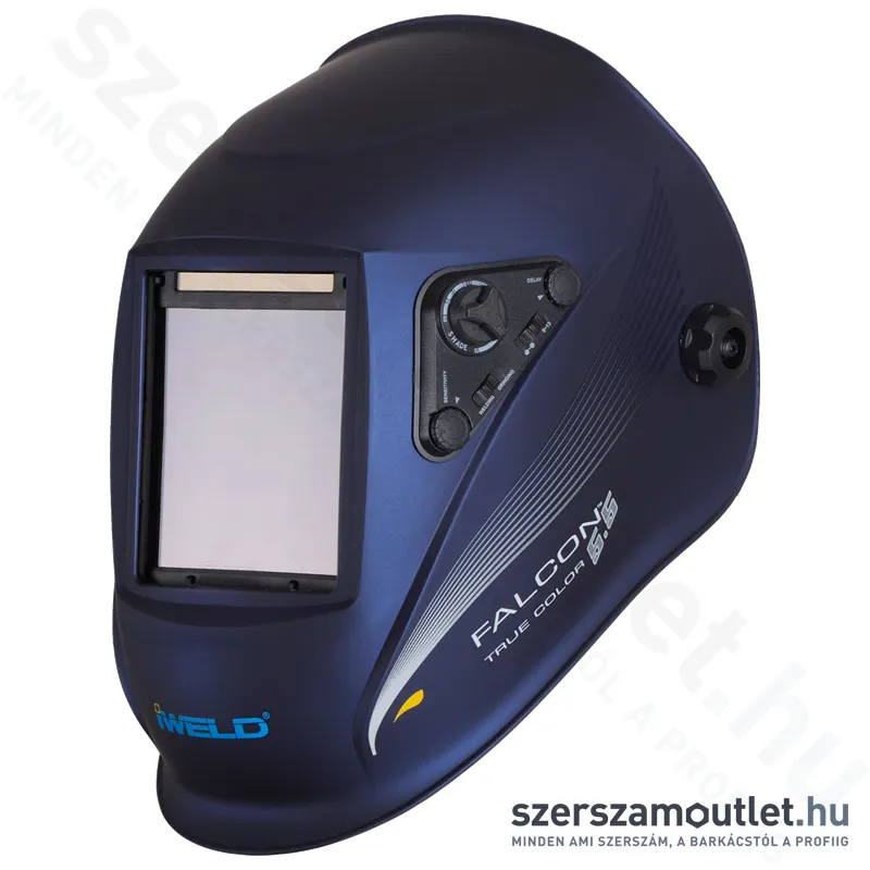 IWELD FALCON 5.6 Automata hegesztő fejpajzs KÉK-METÁL (8FALCN55TCBLUE)