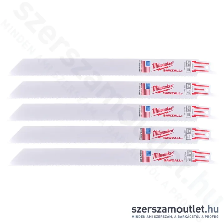 MILWAUKEE Orrfűrészlap 230mm 18TPI (5db) (48475188)