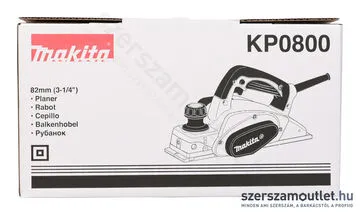 MAKITA KP0800 Gyalu (620W/82mm)