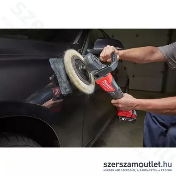 MILWAUKEE M18 FAP180-502X Akkus polírozó szénkefmentes, HD kofferben (2x5,0Ah/18V)