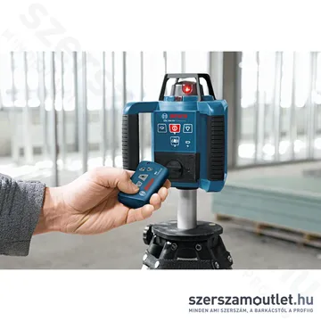 BOSCH GRL 250 HV Forgólézer PIROS, kofferben (0601061600)