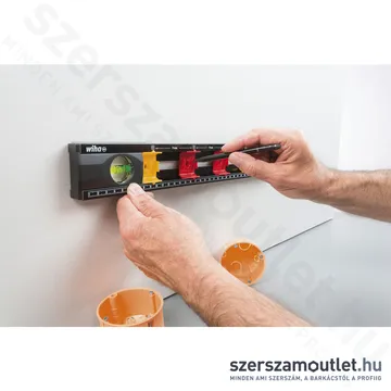 WIHA Villanyszerelő vízmérték 400mm (SB246/No.42074)