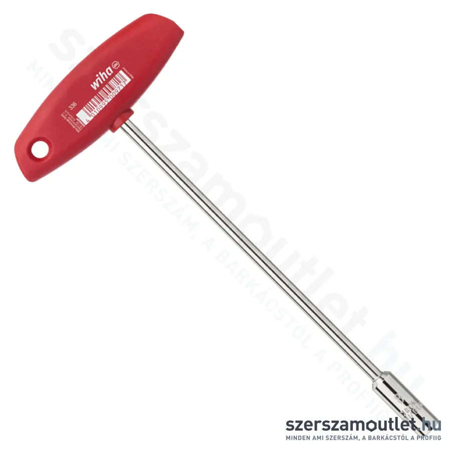 WIHA Classic T-nyelű dugókulcs 8,0x125mm (336/No.00971)