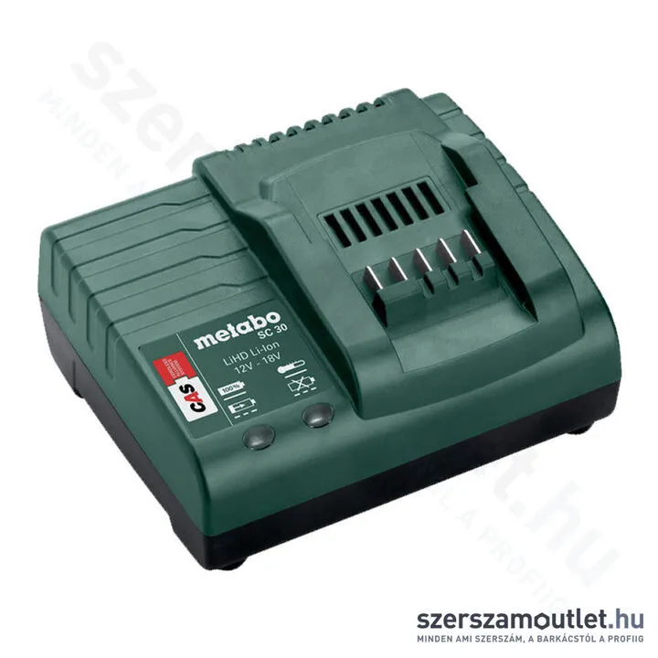 METABO SC 30 Akkutöltő (12-18V)