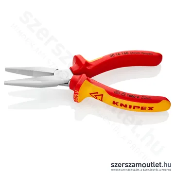 KNIPEX Laposfogó VDE 160mm (30 16 160)
