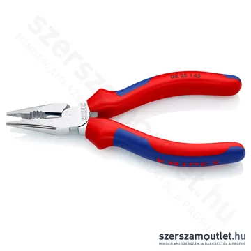 KNIPEX Kombinált fogó, keskeny 145mm (08 25 145)