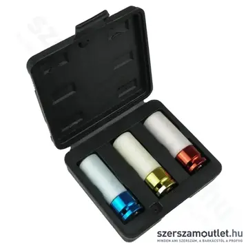DEDRA Dugókulcs készlet, 3 részes 1/2" (17-19-21mm) (17M003)