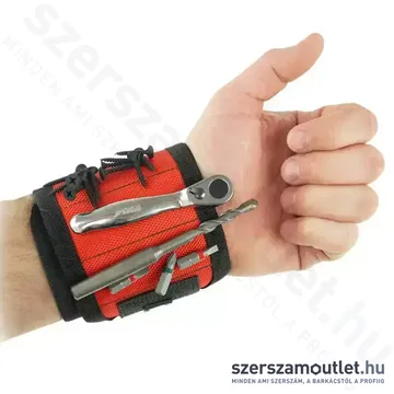 DEDRA Mágneses csuklópánt, tépőzáras 390x90mm (N0030)