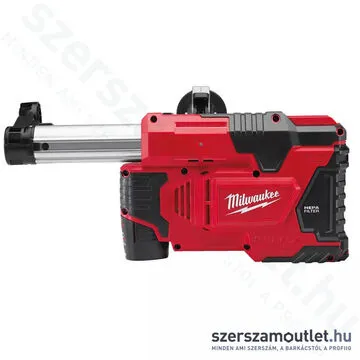 MILWAUKEE M12 DE-201X Akkus porelszívó fúrókalapácsokhoz, HD kofferben (1x2,0Ah/12V) (4933443003)