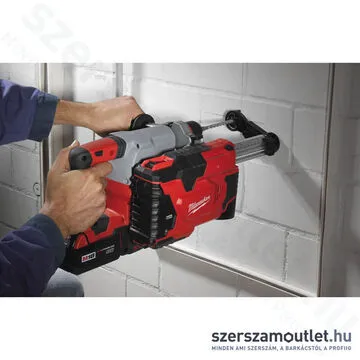 MILWAUKEE M12 DE-201X Akkus porelszívó fúrókalapácsokhoz, HD kofferben (1x2,0Ah/12V) (4933443003)