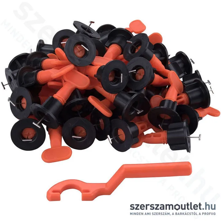 EXTOL Lapszintező (csempeszintező, burkolatszintező) készlet (50+1db)
