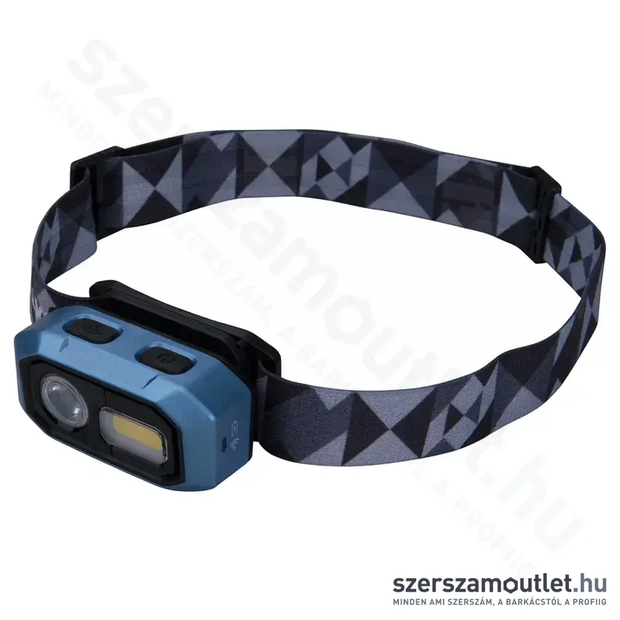 EXTOL LED fejlámpa 4 funkcióval 480lm