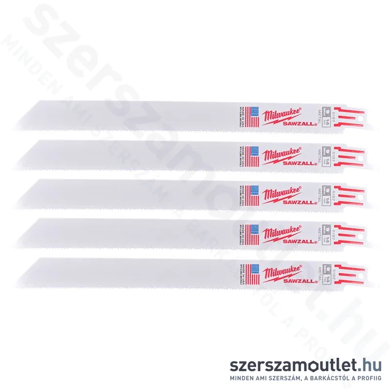 MILWAUKEE THIN KERF orrfűrészlap 230mm (5db) (48475187)