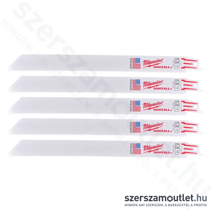 MILWAUKEE THIN KERF orrfűrészlap 230mm (5db) (48475187)