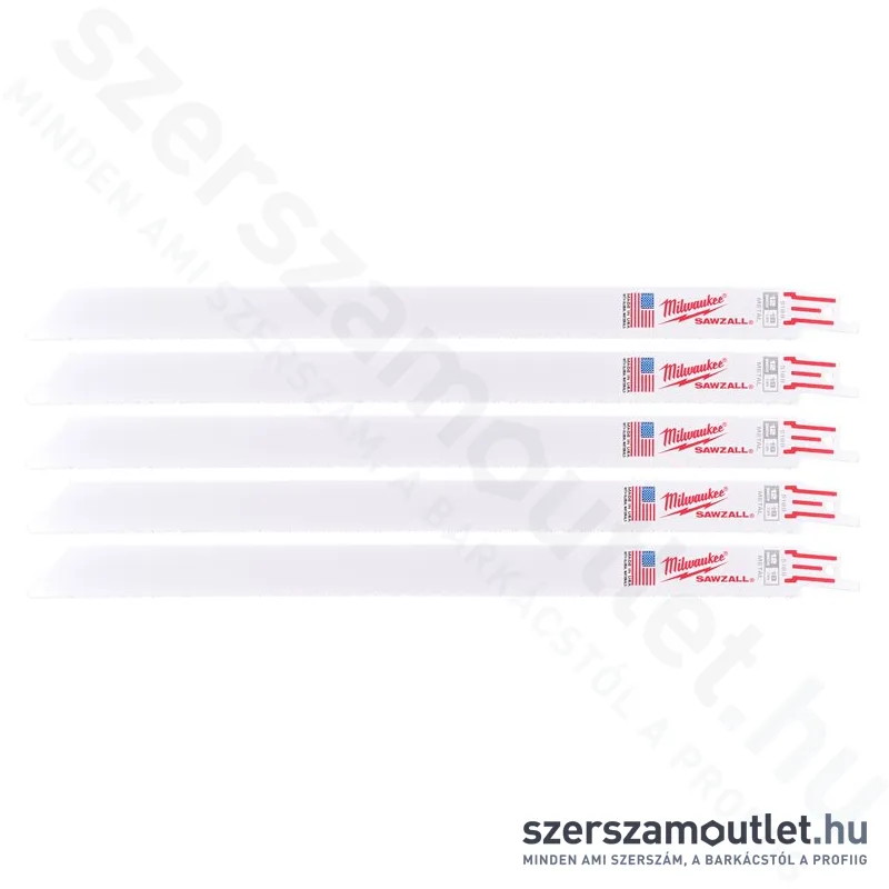 MILWAUKEE THIN KERF orrfűrészlap 300mm (5db) (48475189)