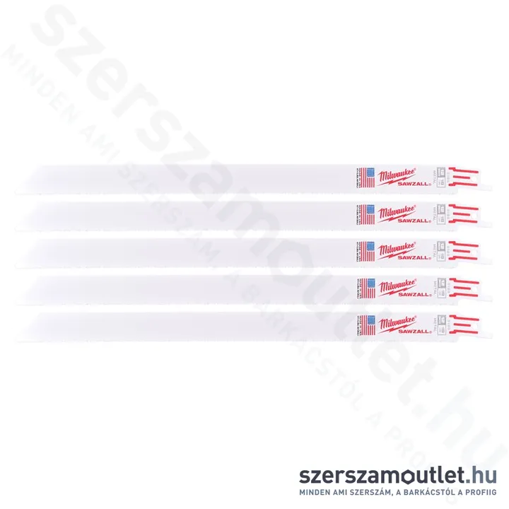 MILWAUKEE THIN KERF orrfűrészlap 300mm (5db) (48475189)