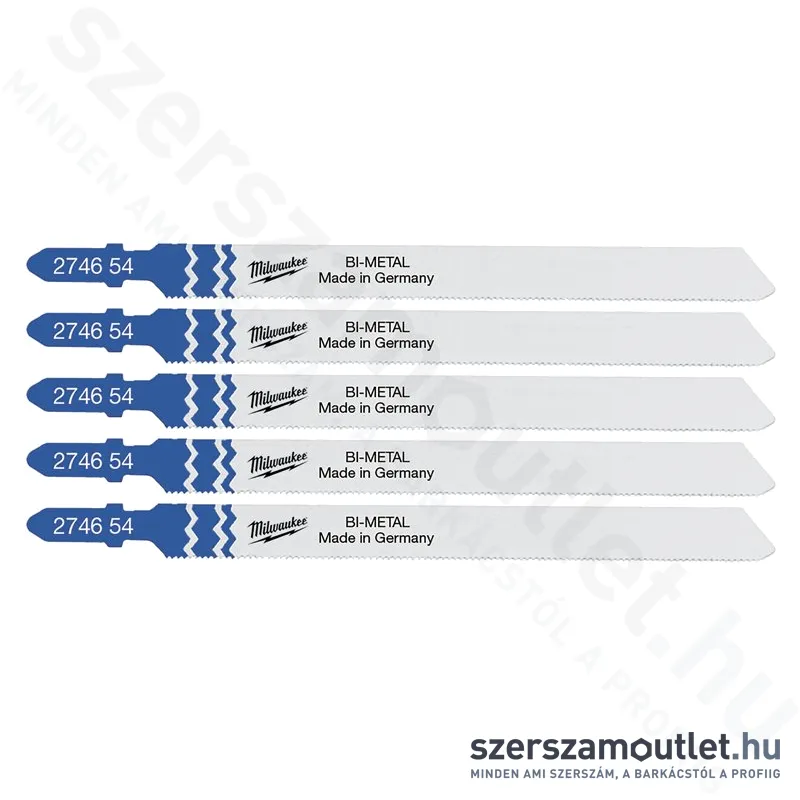 MILWAUKEE T 318 AF Univerzális szúrófűrészlap 105x1,2mm (5db) (4932274654)
