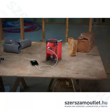 MILWAUKEE M12 RCDAB+-0 Akkus rádió/töltő DAB+ (12V) (Akku és töltő nélkül!)