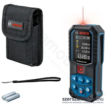 BOSCH GLM 50-27 C Lézeres távolságmérő PIROS 50m (0601072T00)