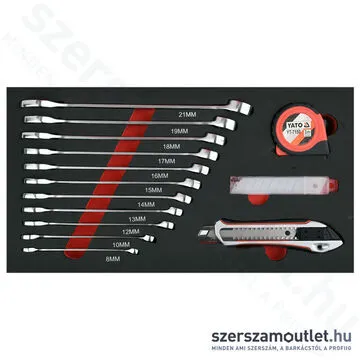 YATO Moduláris szerszámoskocsi szerszámokkal 78 részes (YT-09104)