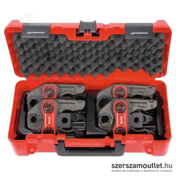ROTHENBERGER Standard préspofa készlet SV15-18-22-28+Rocase (rézhez)