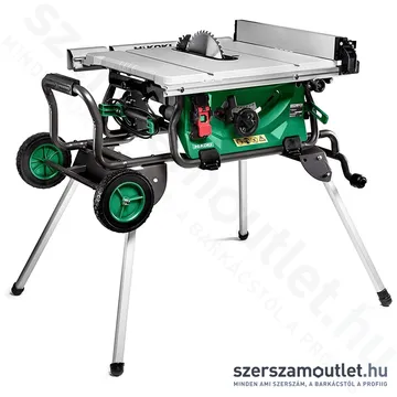 HIKOKI C10RJ Asztali körfűrész állvánnyal (1520W/254mm)