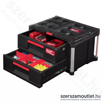 MILWAUKEE PACKOUT 2 Fiókos tároló láda (4932472129)