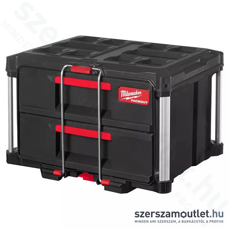 MILWAUKEE PACKOUT 2 Fiókos tároló láda (4932472129)