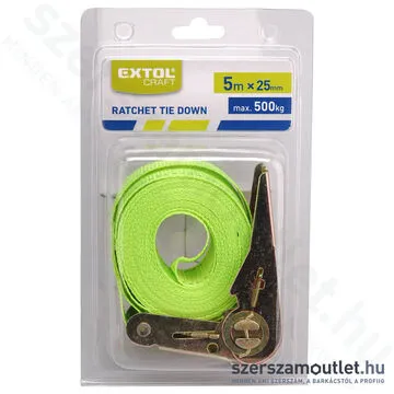 EXTOL Rakományrögzítő gurtni, max.500kg, 5mx25mm