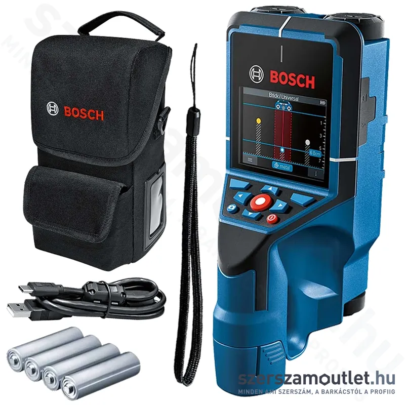 BOSCH D-TECT 200 C Akkus falszkenner (4x1,5V) (0601081600)