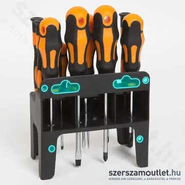 HANDY Csavarhúzó készlet tárolóval - 22 részes (10700)