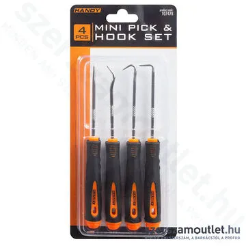 HANDY Szerelőkampó készlet, 4 részes (10747B)