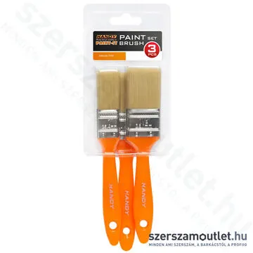 HANDY Festőecset szett, műanyag, 3 részes (11191B)