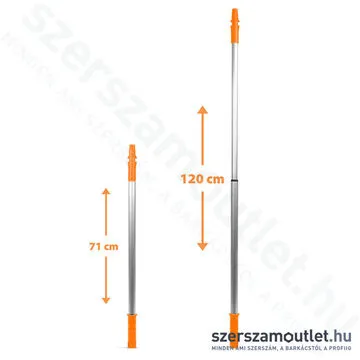 HANDY Teleszkópos nyél festőhengerhez (71-120cm) (11199A)