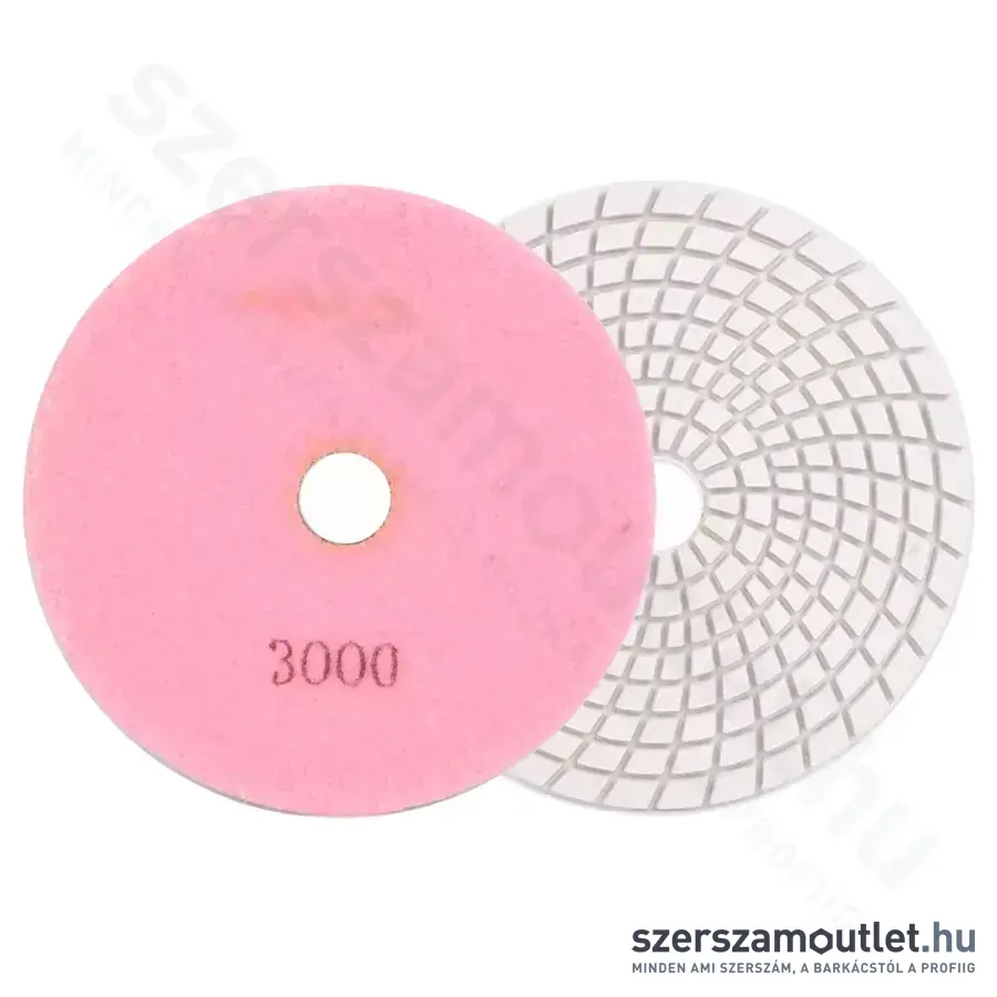 DEDRA Gyémántszemcsés polírozó és csiszolókorong 125mm G3000