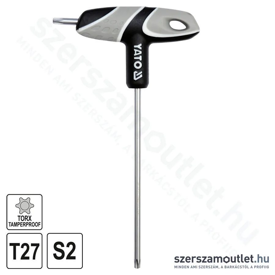 YATO Torx kulcs T-markolattal T27×140mm (YT-05607)
